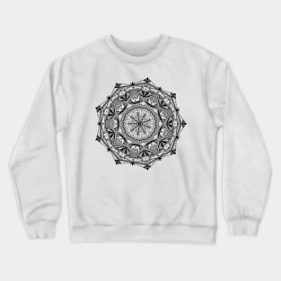 Polygonal mandala Crewneck Sweatshirt